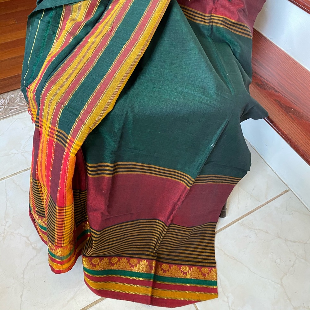 Indian soft cotton saree  sari